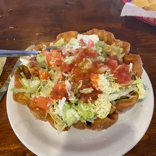 a plate of food
