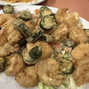 Breaded shrimp