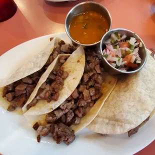 Tacos de Carne asada