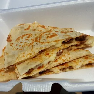 Steak (Asada) quesadilla