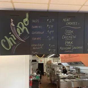 Order the chorizo burrito, 10x better than Chipotle (easy). $2 tacos on Tuesdays, easy choice for a weekly trips. Best mex. place in Cincy!