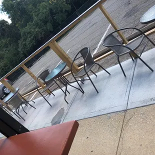 Outdoor seating