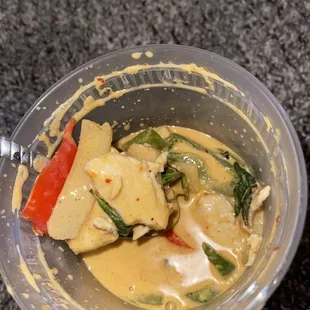 Red Curry with Chicken
