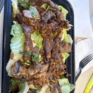 Fried Garlic And Pepper