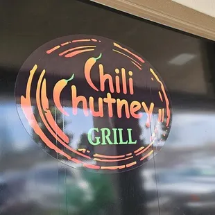 a sign for chili chut