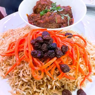 Korma Kofta with Rice