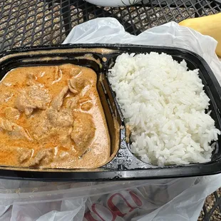 Panang Curry with Pork-the best I have ever had! So good!