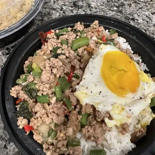 Spicy pork stir fry