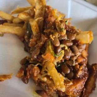 Chili cheese fries,  looked much nicer when they arrived but we ate first.