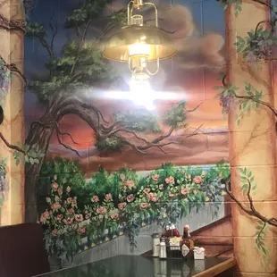 The wall in question