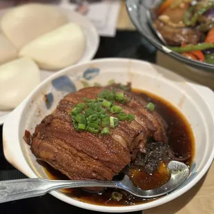 12.2023 pork belly with bao...so good