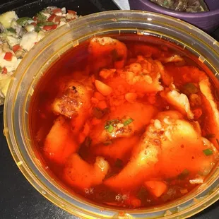 Boiled fish in chili sauce (水煮鱼)