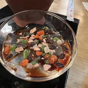 Brown sugar ice jelly, seeet &amp; delicious!