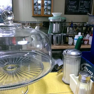 a clochet on a counter