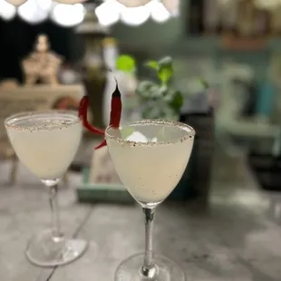 Chili margaritas