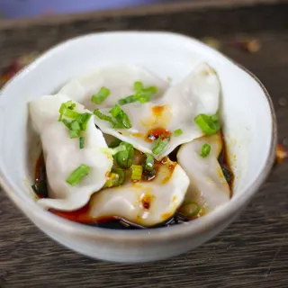 Pork Dumplings in Chili Oil