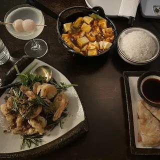 Golden Garlic Shrimp