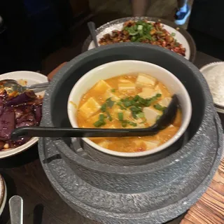 Braised Tofu with Crab Meat