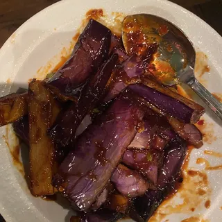 Eggplant in Garlic Sauce