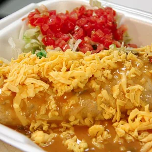 Smothered burrito