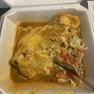 Double Mexican Hamburger Smothered Deluxe