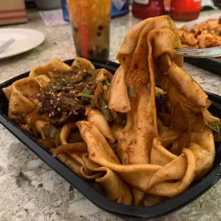 Spicy Cumin Lamb Biang Biang