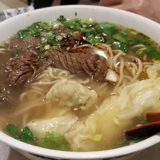 Beef Brisket Wonton Noodle Soup