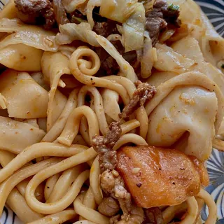 Spicy Lamb Hand pulled Noodle