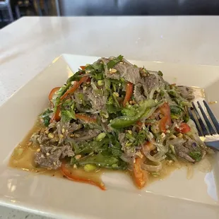 Beef salad