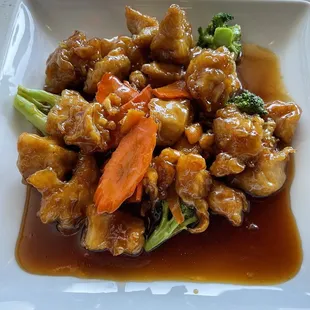 32. Orange Chicken