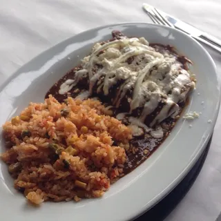 Enchiladas de Mole