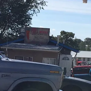 Out of towers, this is a must stop by!  This owner is straight up! No messing around its all burrito business!  Cash only!