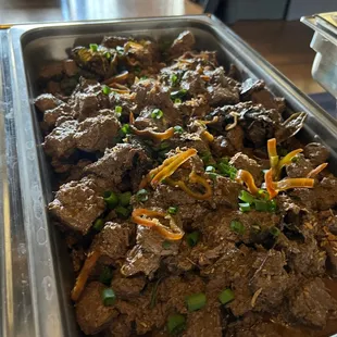 Beef Rendang - braised beef in coconut milk