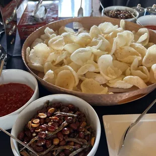 Krupuk - prawn crackers