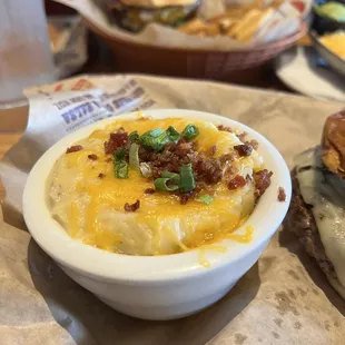 Loaded mashed potatoes