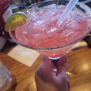 Patron Blackberry Marg! DELICIOUS!