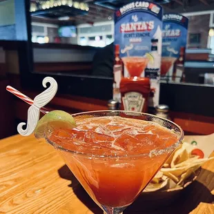 Santa&apos;s secret stash margarita