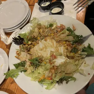 Quesadilla Explosion Crispers Salad