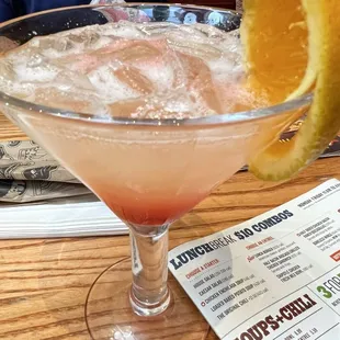 Margarita of the month for September 2024 - sunrise dream marg