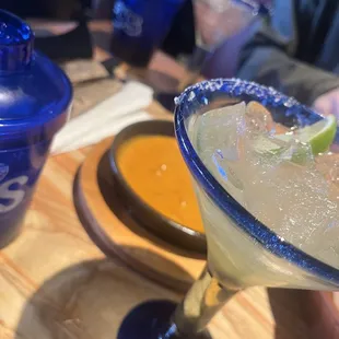 Présidente marg and skillet queso