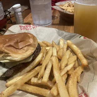 Jalapeño burger (cudda used more jalapeños)