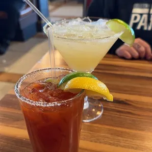 Bloody Mary    Coconut Marg