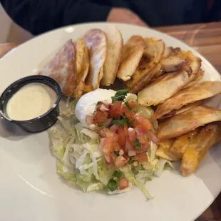 Chicken Bacon Ranch Quesadilla