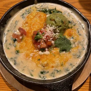 White Spinach Queso! So good