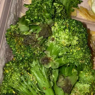 Rotten Broccoli, not the steamed broccoli requested