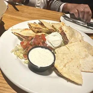 Brisket Quesadillas