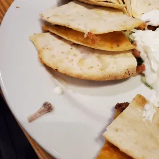 Chicken quesadillas