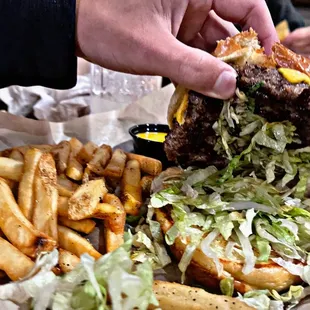 Chilis Secret Sauce Burger* which was missing the sautéed onions. Had to ask them for it.