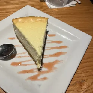 Strawberry Purée Cheesecake