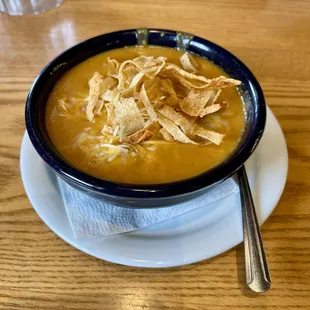 Enchiladas soup
